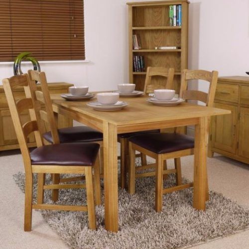 Oak Extendable Dining Tables And Chairs (Photo 3 of 20)