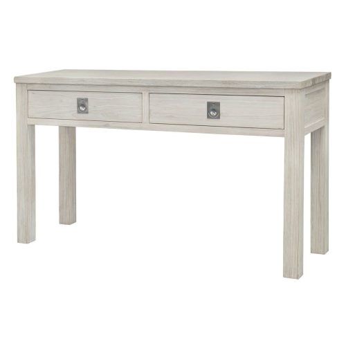 White Wash 2-Drawer/1-Door Coffee Tables (Photo 6 of 20)