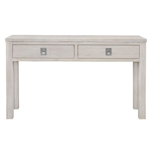 White Wash 2-Drawer/1-Door Coffee Tables (Photo 3 of 20)