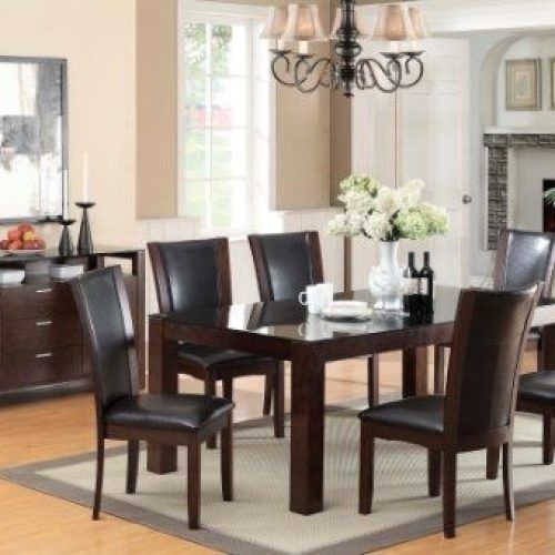 Candice Ii 7 Piece Extension Rectangular Dining Sets With Slat Back Side Chairs (Photo 13 of 20)