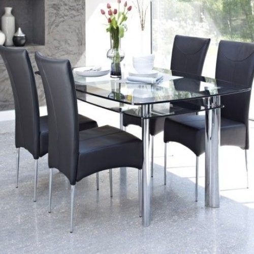Candice Ii 7 Piece Extension Rectangular Dining Sets With Uph Side Chairs (Photo 11 of 20)