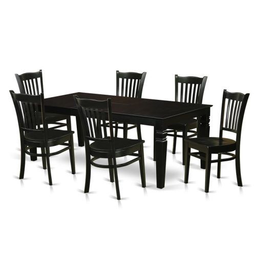 Candice Ii 7 Piece Extension Rectangular Dining Sets With Uph Side Chairs (Photo 5 of 20)