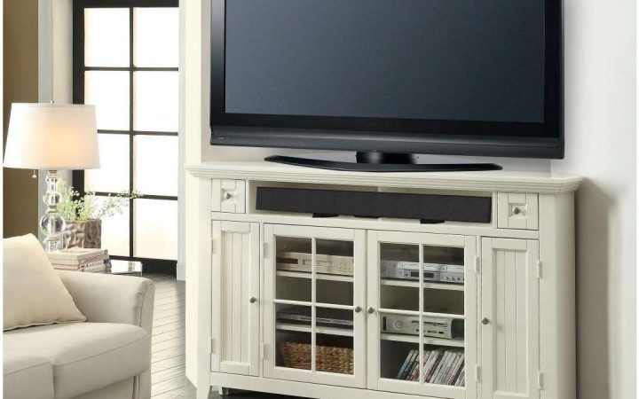 15 Best Collection of Off White Corner Tv Stands