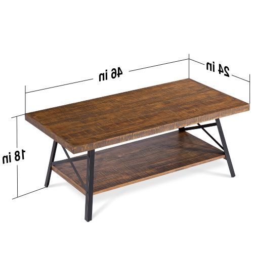 Carbon Loft Enjolras Wood Steel Coffee Tables (Photo 4 of 20)