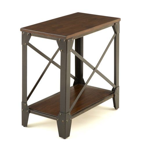 Carbon Loft Fischer Brown Solid Birch And Iron Rustic Coffee Tables (Photo 6 of 20)