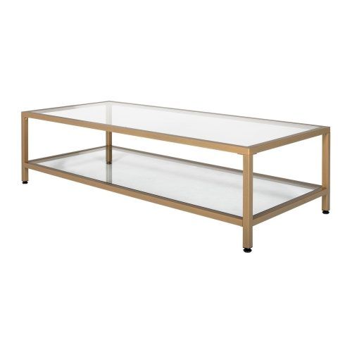Carbon Loft Heimlich Metal Glass Rectangle Coffee Tables (Photo 1 of 20)