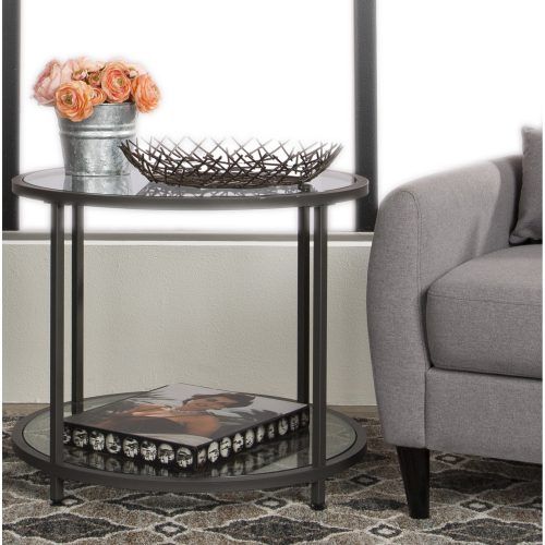 Carbon Loft Heimlich Pewter Steel/glass Round Coffee Tables (Photo 9 of 20)