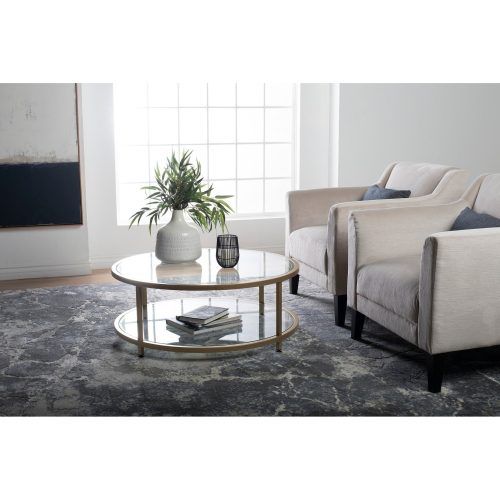 Carbon Loft Heimlich Pewter Steel/glass Round Coffee Tables (Photo 5 of 20)