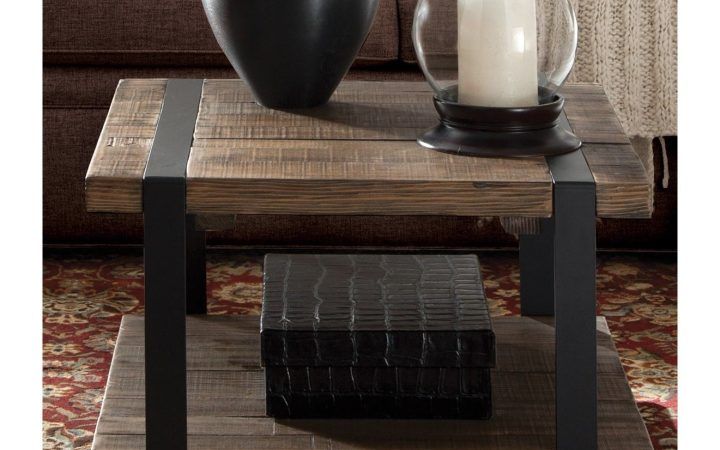 2024 Best of Carbon Loft Kenyon Cube Brown Wood Rustic Coffee Tables