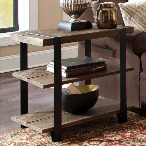 Carbon Loft Kenyon Cube Brown Wood Rustic Coffee Tables (Photo 6 of 20)