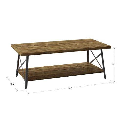 Carbon Loft Oliver Modern Rustic Natural Fir Coffee Tables (Photo 7 of 20)