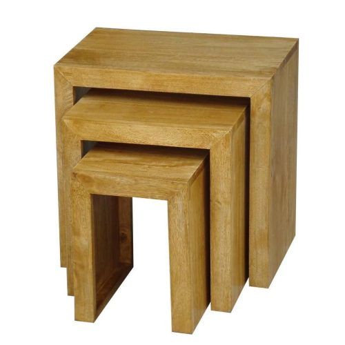 Carelton 36'' Mango Solid Wood Trestle Dining Tables (Photo 9 of 20)