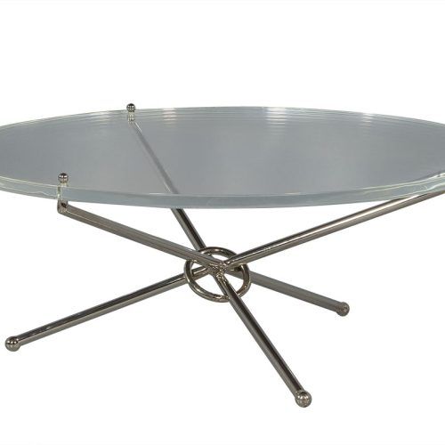 Polished Chrome Round Cocktail Tables (Photo 10 of 20)