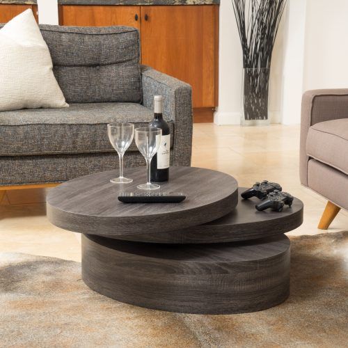 Stack Hi-Gloss Wood Coffee Tables (Photo 15 of 20)
