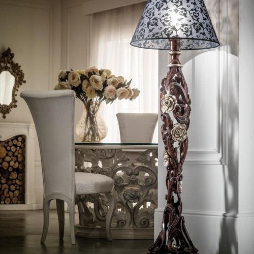 Carved Pattern Floor Lamps (Photo 1 of 20)