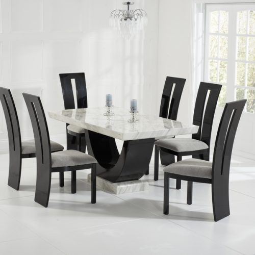 Black High Gloss Dining Chairs (Photo 9 of 20)