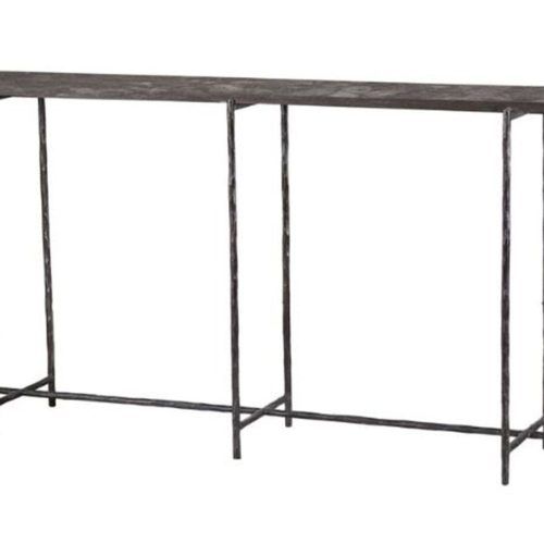 Silviano 60 Inch Iron Console Tables (Photo 2 of 20)