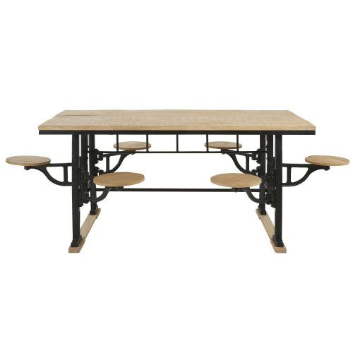 Dellaney 35'' Iron Dining Tables (Photo 5 of 20)
