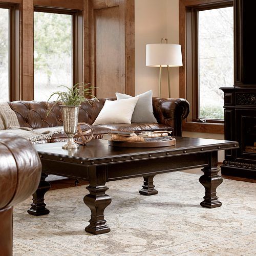 Antique White Black Coffee Tables (Photo 10 of 20)