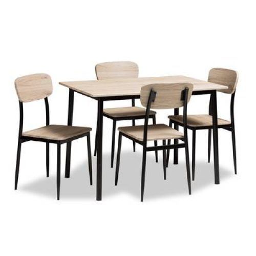Castellanos Modern 5 Piece Counter Height Dining Sets (Photo 9 of 20)