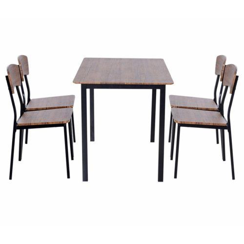 Castellanos Modern 5 Piece Counter Height Dining Sets (Photo 4 of 20)