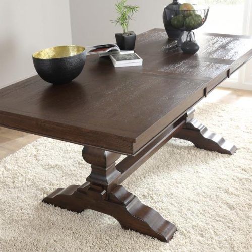 Dark Wood Extending Dining Tables (Photo 12 of 20)