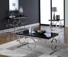20 Best Collection of Silver Stainless Steel Coffee Tables