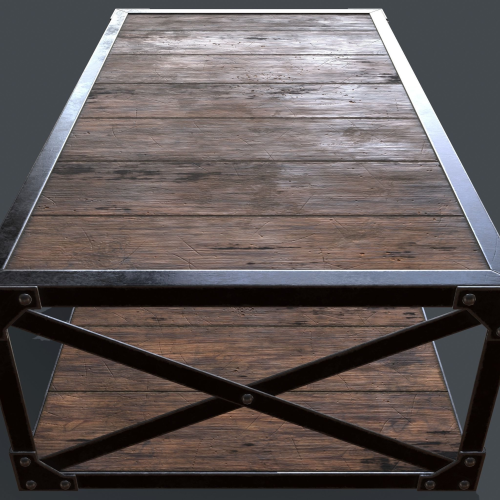 Coffee Table Industrial Style (Photo 19 of 20)