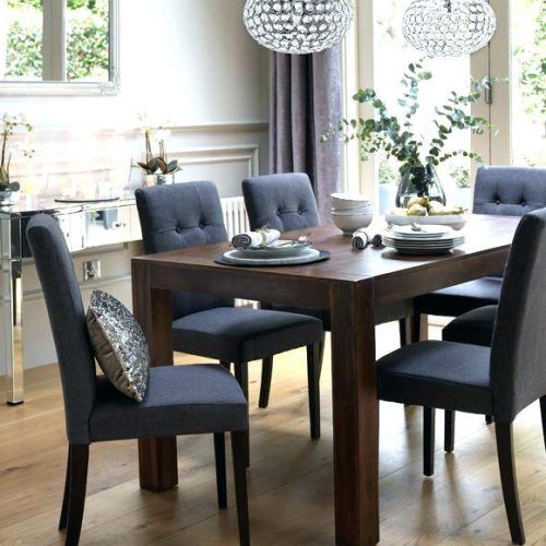 Dark Wood Dining Tables And 6 Chairs (Photo 20 of 20)