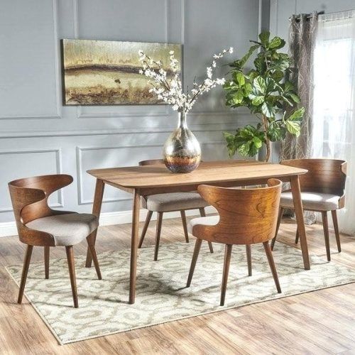 Chandler 7 Piece Extension Dining Sets With Wood Side Chairs (Photo 16 of 20)