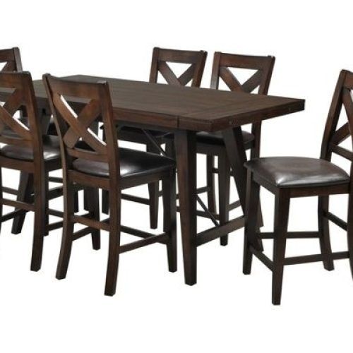 Chapleau Ii 7 Piece Extension Dining Tables With Side Chairs (Photo 10 of 20)