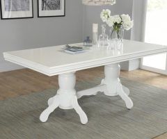 20 Collection of White Extendable Dining Tables