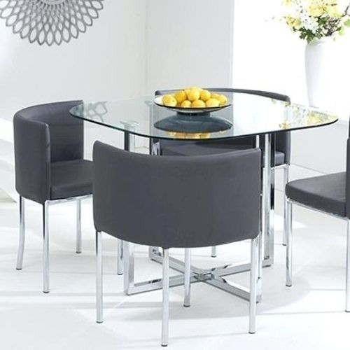 Cheap Glass Dining Tables And 4 Chairs (Photo 11 of 20)