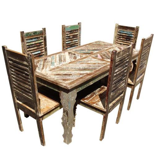 Cheap Reclaimed Wood Dining Tables (Photo 14 of 20)