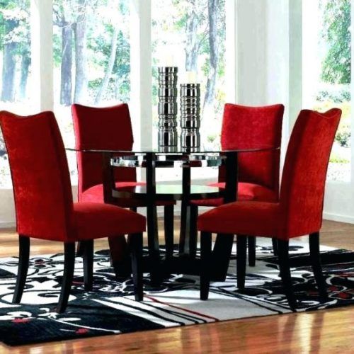 Red Dining Table Sets (Photo 12 of 20)