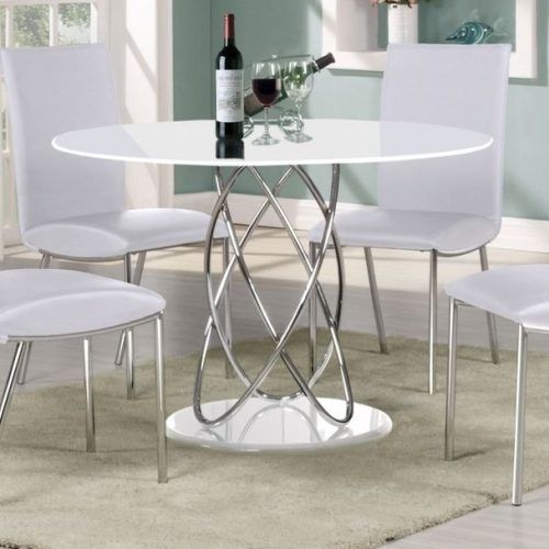 Cheap White High Gloss Dining Tables (Photo 7 of 20)