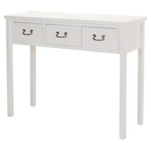 Oceanside White-Washed Console Tables (Photo 5 of 20)