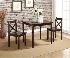 20 Ideas of Chelmsford 3 Piece Dining Sets