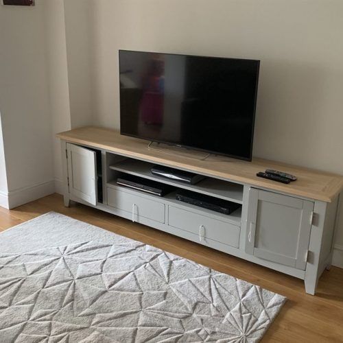 Cotswold Widescreen Tv Unit Stands (Photo 15 of 20)