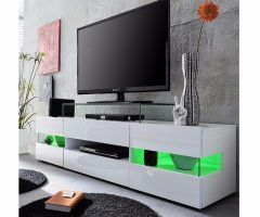 20 Photos Zimtown Tv Stands with High Gloss Led Lights