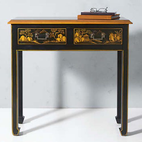 Vintage Coal Console Tables (Photo 1 of 20)