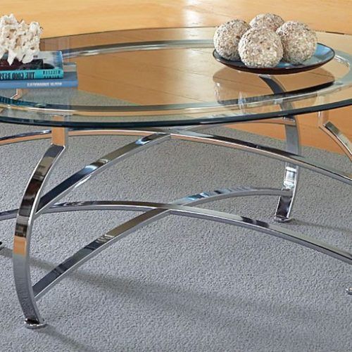 Glass And Chrome Cocktail Tables (Photo 8 of 20)