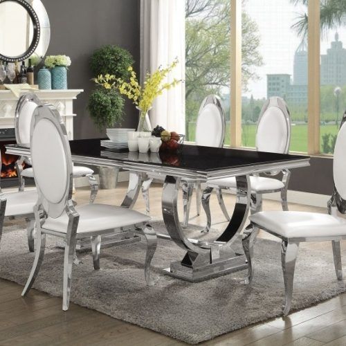 Chrome Dining Sets (Photo 18 of 20)