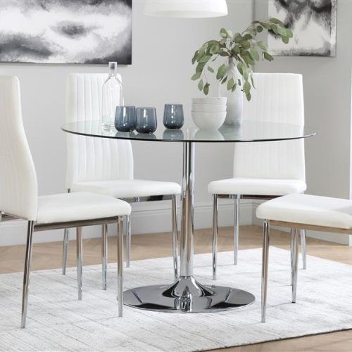 Chrome Dining Tables And Chairs (Photo 7 of 20)