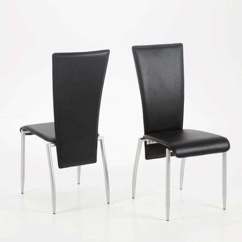 Chrome Leather Dining Chairs (Photo 7 of 20)