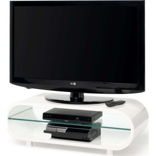 Ovid White Tv Stands (Photo 4 of 15)