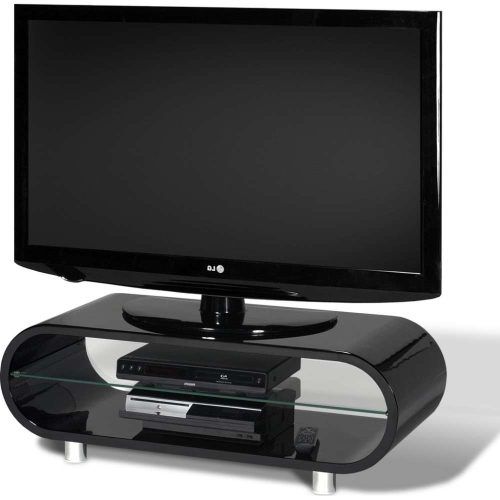 Ovid Tv Stands Black (Photo 5 of 20)