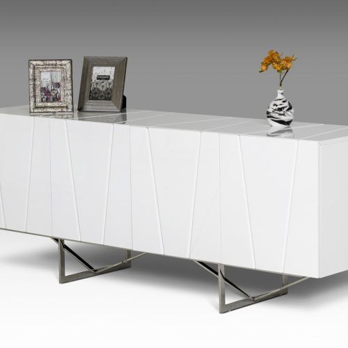 4-Door Lacquer Buffets (Photo 4 of 20)