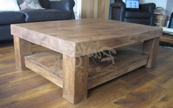 Top 20 of Chunky Oak Coffee Tables