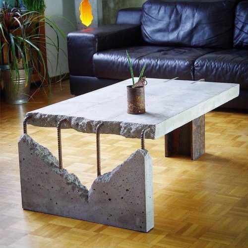 Modern Concrete Coffee Tables (Photo 3 of 20)